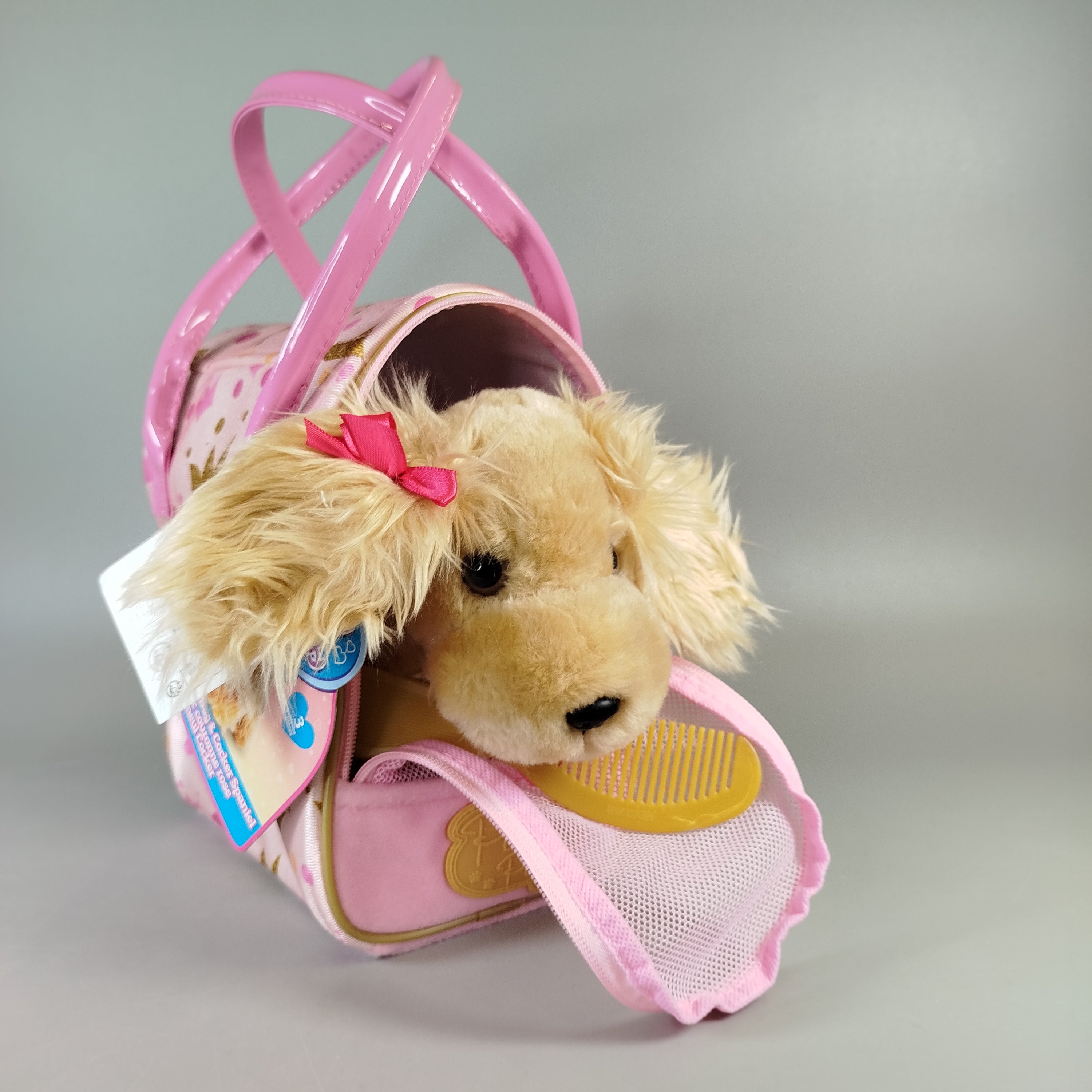 Kuscheltierset Hund & Tragetasche, neu, OVP